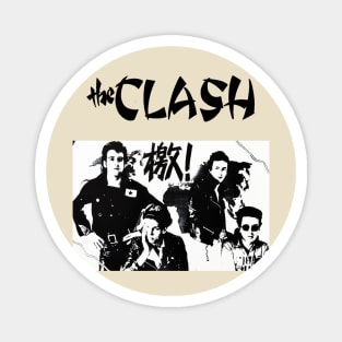 Vintage The Clash Magnet